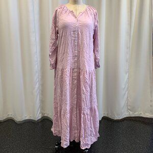 Pale Lavender Gauze Flowy Dress